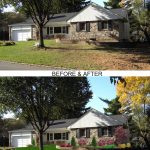 Befor & After Landscaping